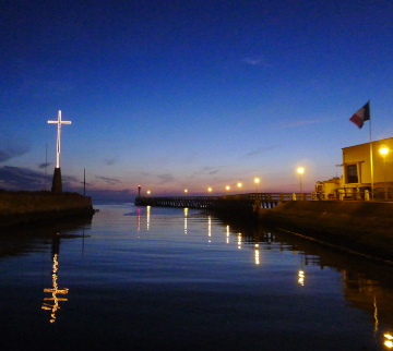 Het vroege vertrek bij Courseulles sur Mer