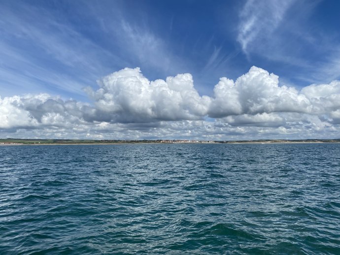 Op weg naar Boulogne sur Mer.