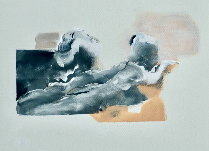 "my shoreless ocean" werk op papier