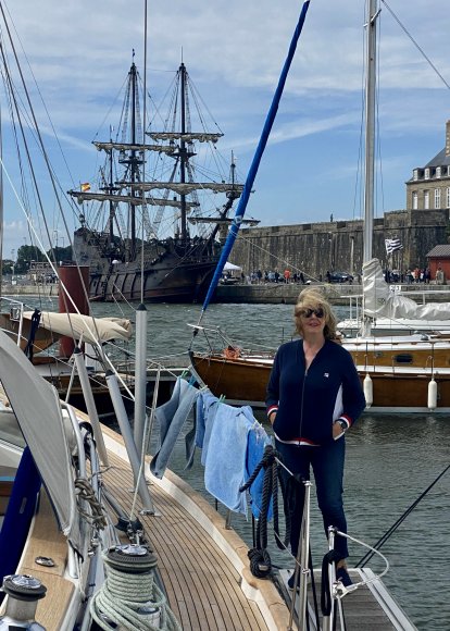 Na de koffie en voor de storm.