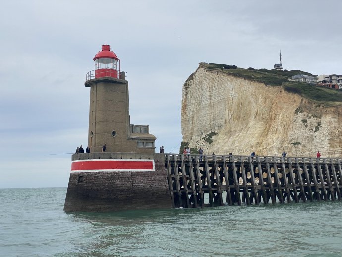 De ingang naar Fecamp.