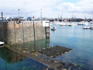 De sill van St. Peter Port.