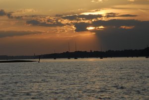 River Orwell na Felixtowe