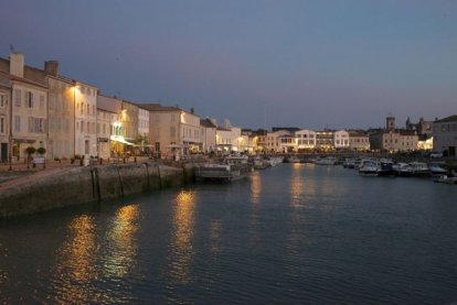 Ons uitzicht op Saint Martin de Ré