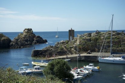 Het haventje van La Meule