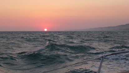 Zonsopgang bij Fecamp